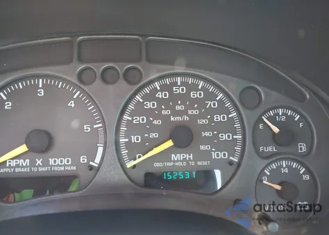 2000 Chevrolet S-10 Ls из США, поврежденный, VIN 1GCCS14W3YK130186